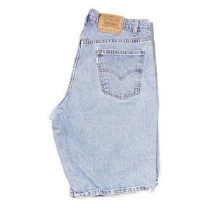 Vintage Levi's 550 Jean Shorts Relaxed Fit Tagged 38 x 11 Actual 36 x 11